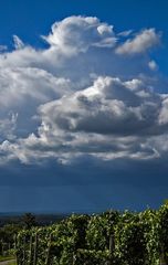 Eine Gewitter zieht auf