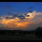 Eine gigantische Wolken