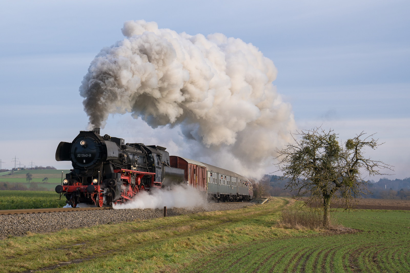 eine Glühweinfahrt in den Westerwald