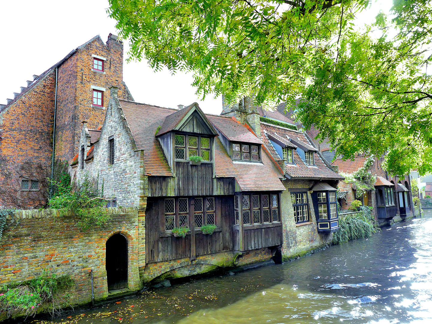 Eine Gracht in Brügge