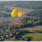 Eine grandiose atemberaubende Ballonfahrt - Die Heimat aus der Vogelperspektive
