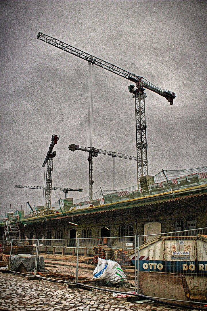 Eine große Baustelle