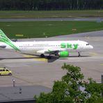 Eine grüne Sky in Nürnberg