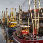 Eine Hafenimpression aus Neuharlingersiel