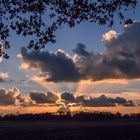 Eine halbe Stunde vor Sonnenuntergang