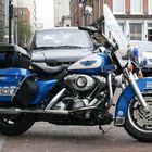Eine Harley in New Orleans