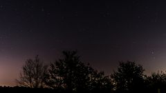 Eine Herbstnacht in Warren County, Kentucky