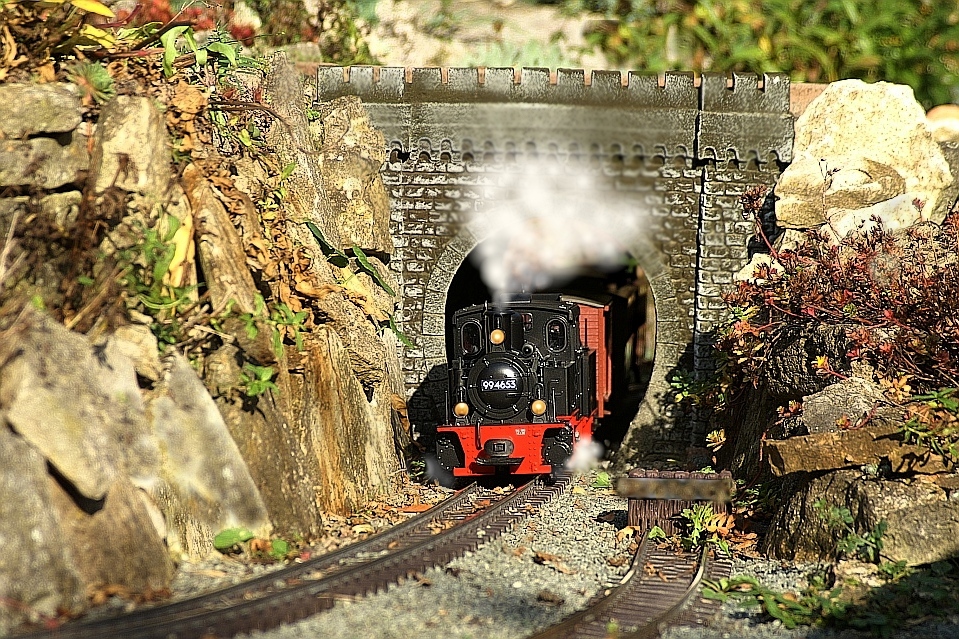 Eine HF 110 C auf meiner Kleinbahn Foto & Bild eisenbahn, tunnel