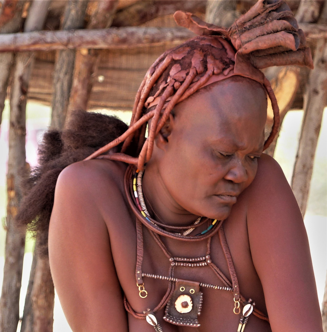 eine Himbafrau. Namibia