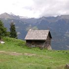 Eine Hütte am Kreuzeck in Österreich