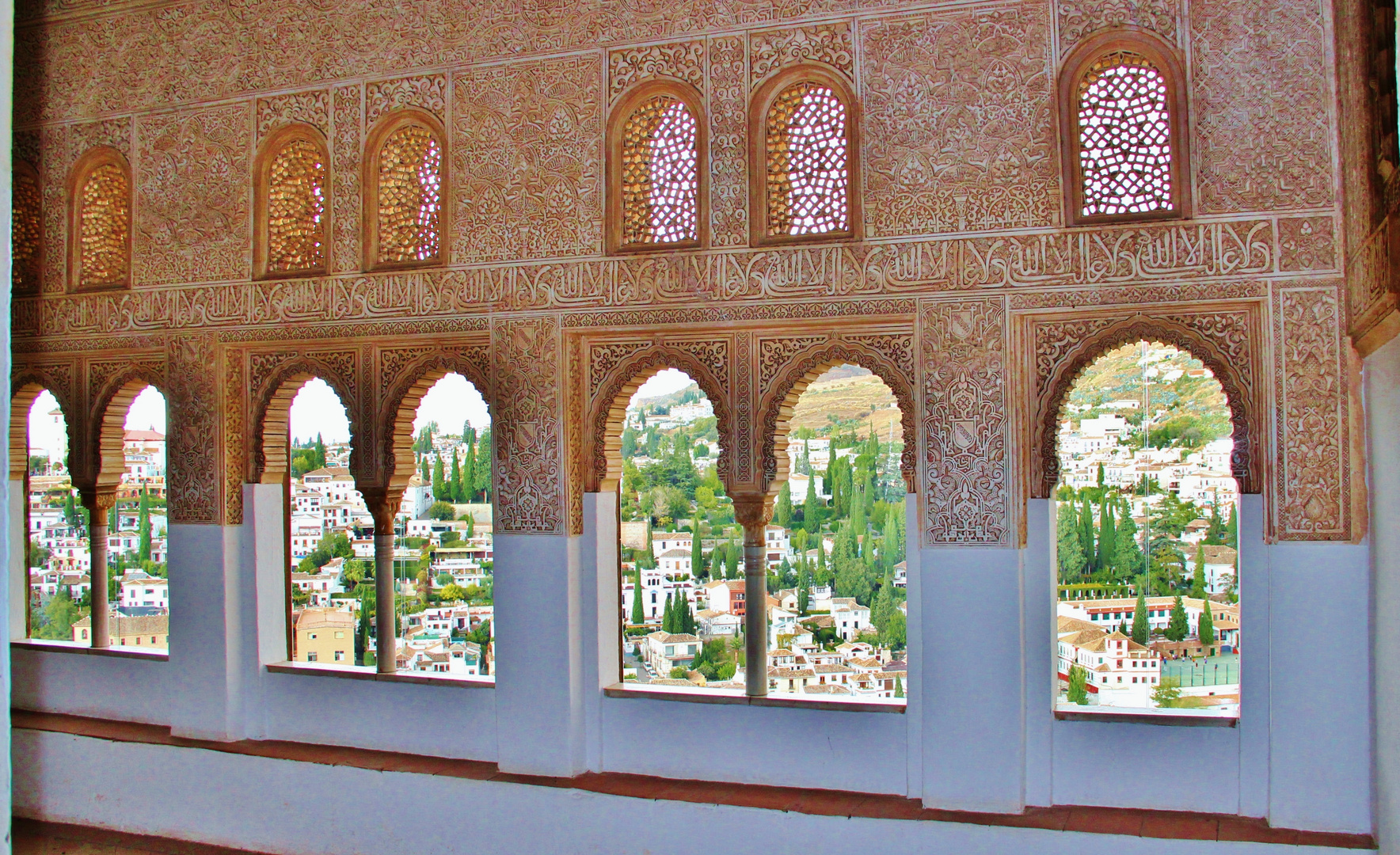 Eine Innenansicht der Alhambra