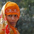 eine junge, indische Frau