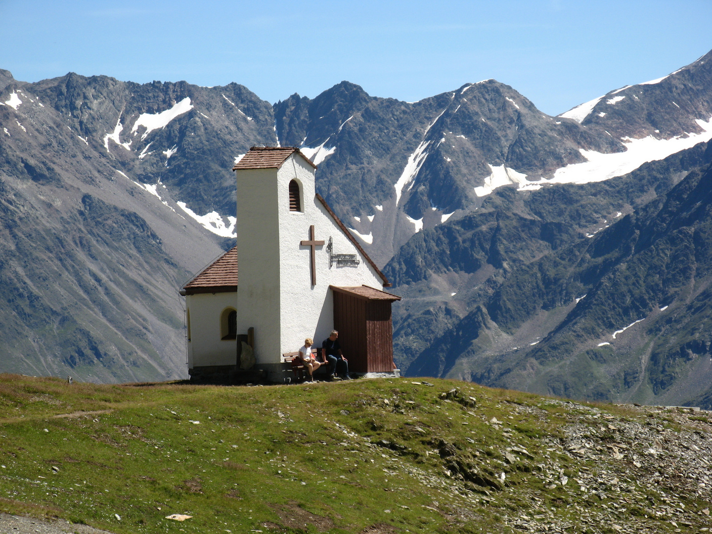 Eine Kapelle nah am Himmel