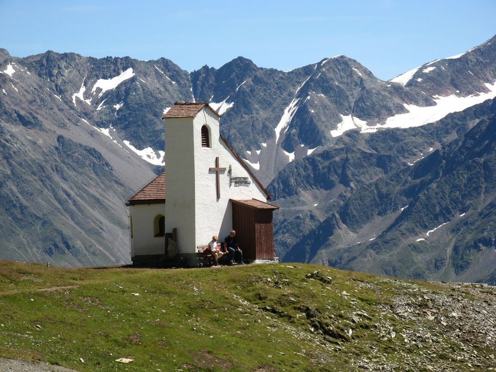 Eine Kapelle nah am Himmel