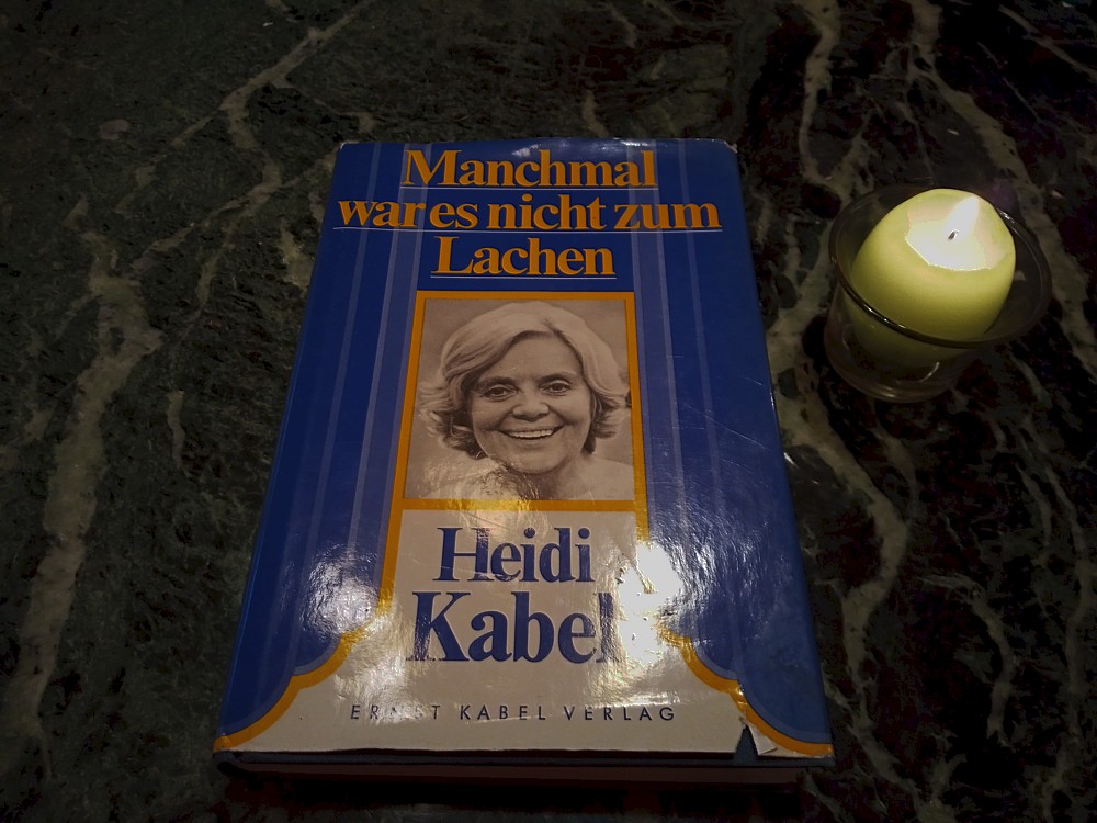 Eine Kerze für Heidi