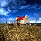 eine Kirche im Norden von Island
