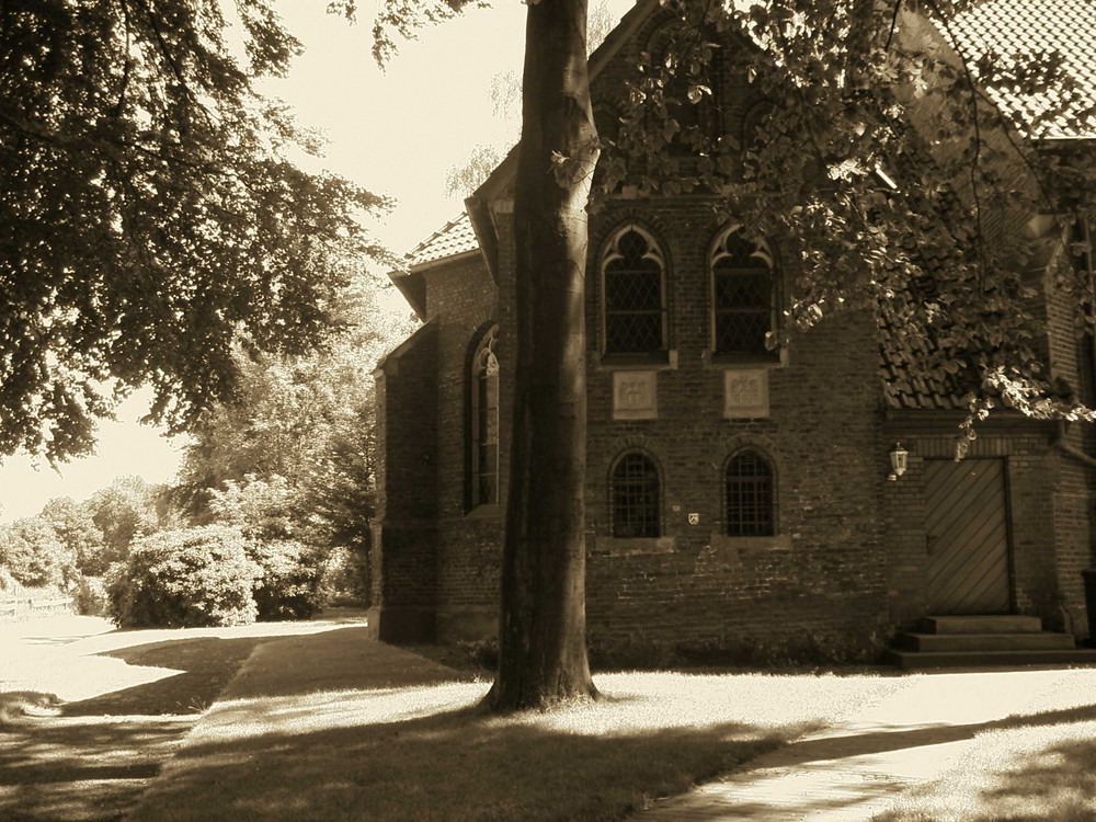 Eine Kirche in Kirchhellen Feldhausen