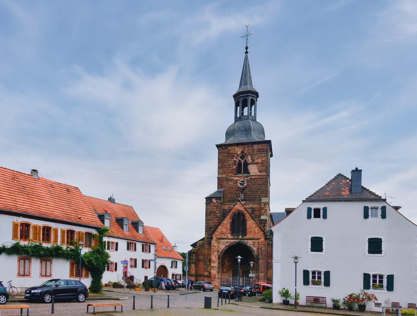 eine Kirche in Saarbrücken