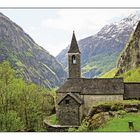 Eine Kirche in Val Bavona