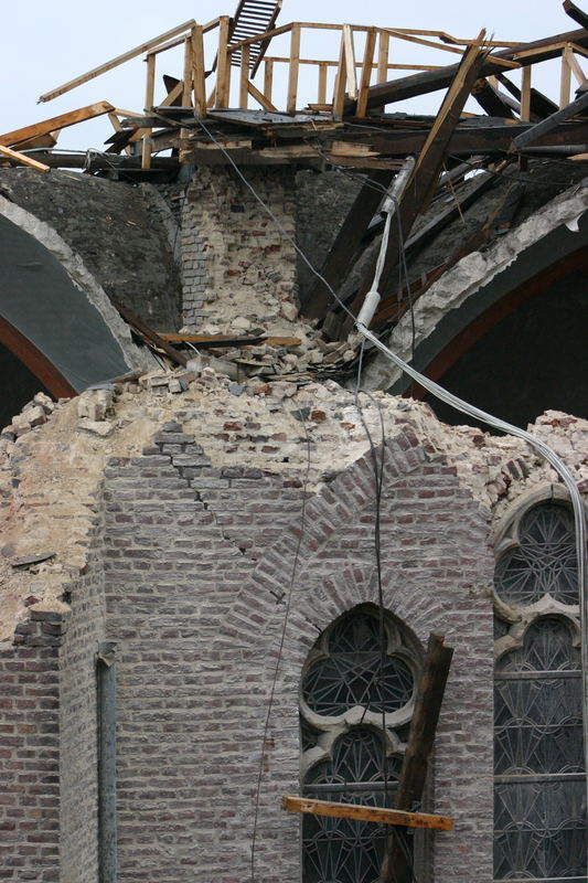 Eine Kirche verliert ihren glauben