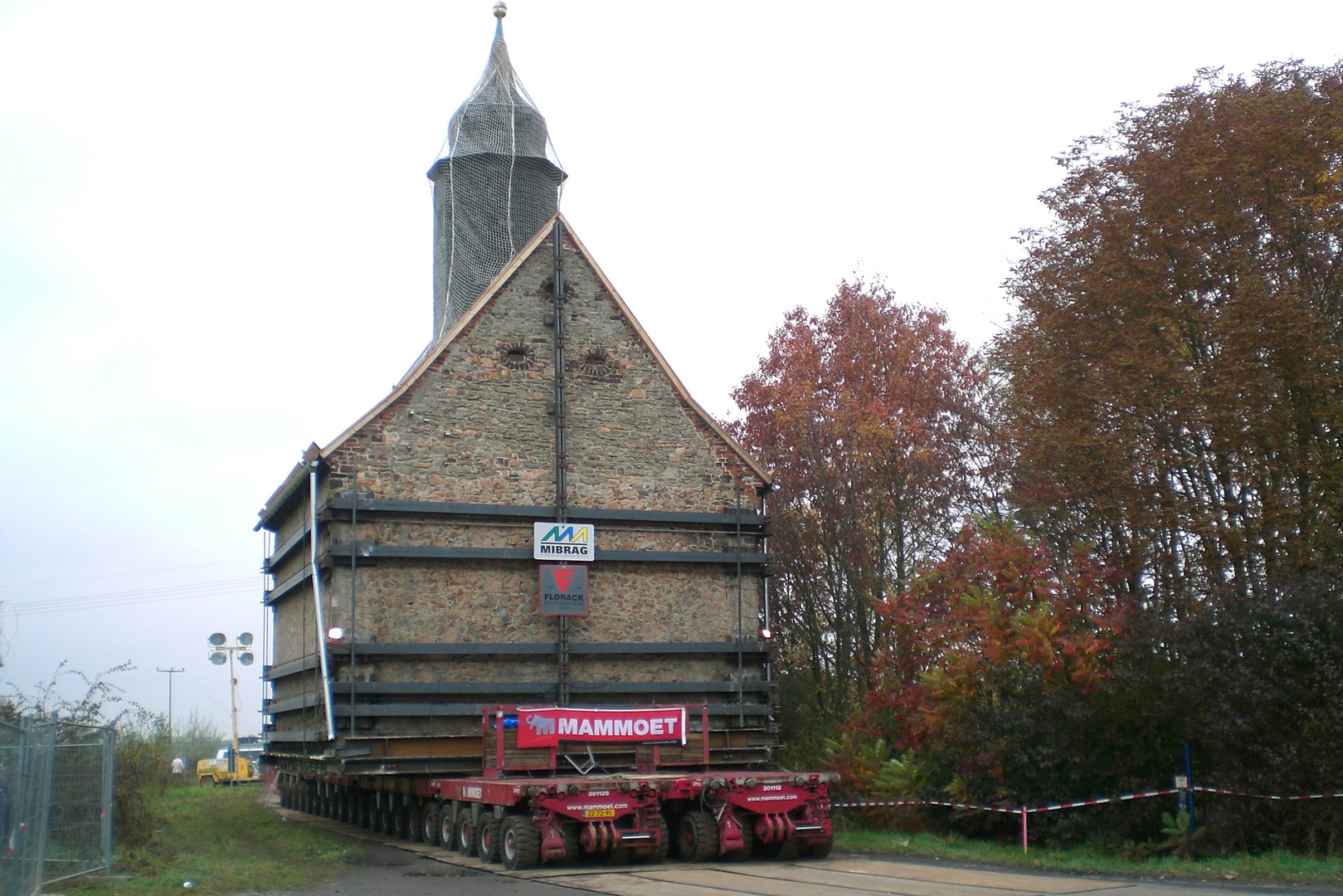 Eine Kirche zieht um