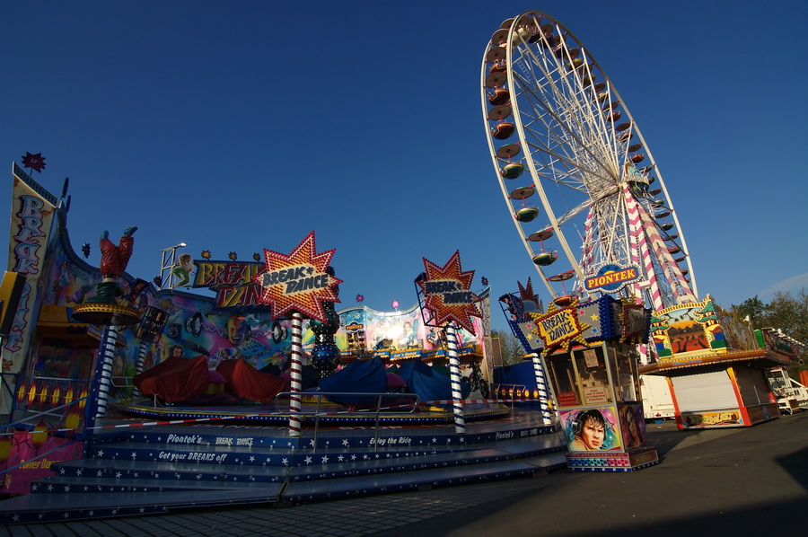 Eine Kirmes schläft noch