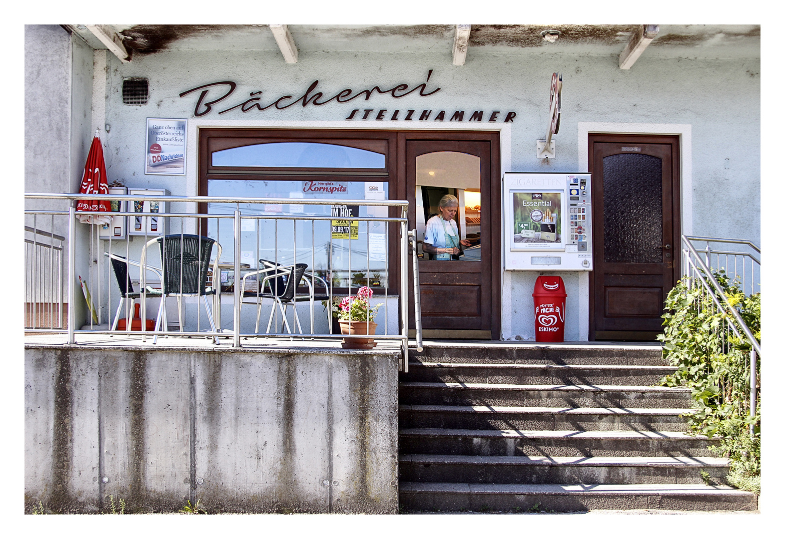 eine kleine alte Bäckerei