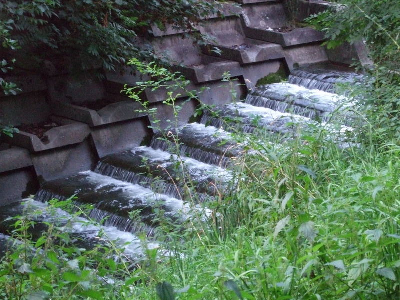 Eine kleine, feine Wassertreppe