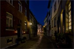 eine kleine Gasse in Kornelimünster