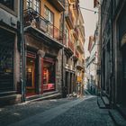 Eine kleine Gasse in Porto