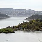 Eine kleine Insel im Oslofjord