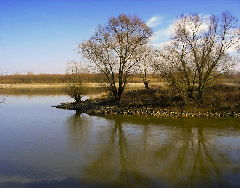 eine kleine Insel (una isla peqeuna)