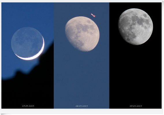 Eine kleine Mondcollage..