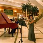 Eine kleine Nachtmusik im Foyer des Hilton Sharjah