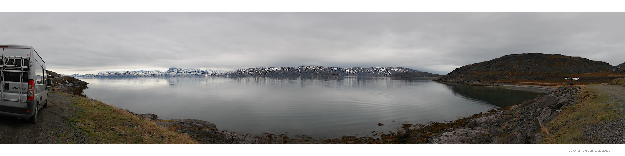 Eine kleine Rast irgendwo zwischen Alta und Tromsø