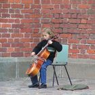 Eine kleine Solistin in Riga