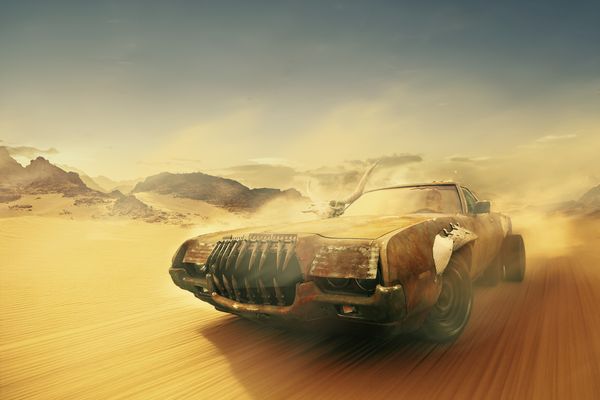 Eine kurze Nebenrolle in Mad Max... 
