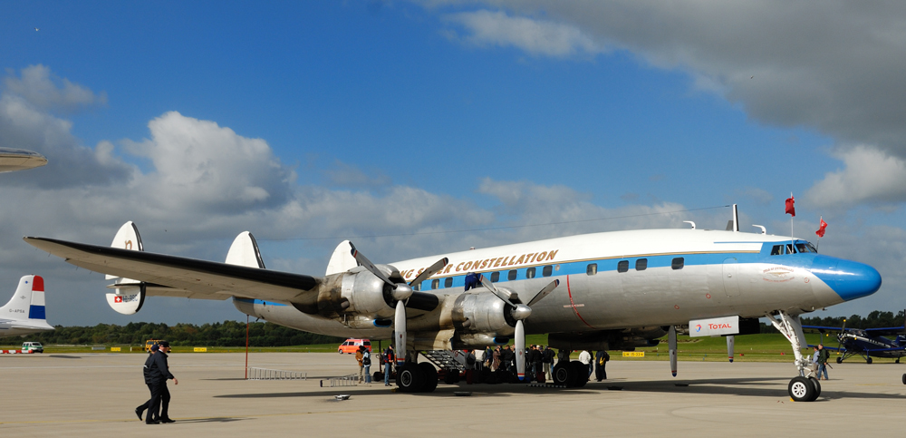 Eine Lady der Luftfahrt