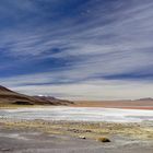 Eine Lagune in der bolivianischen Weite