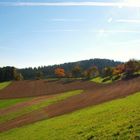 eine Landschaft geniesen.  " Herbstzeit "