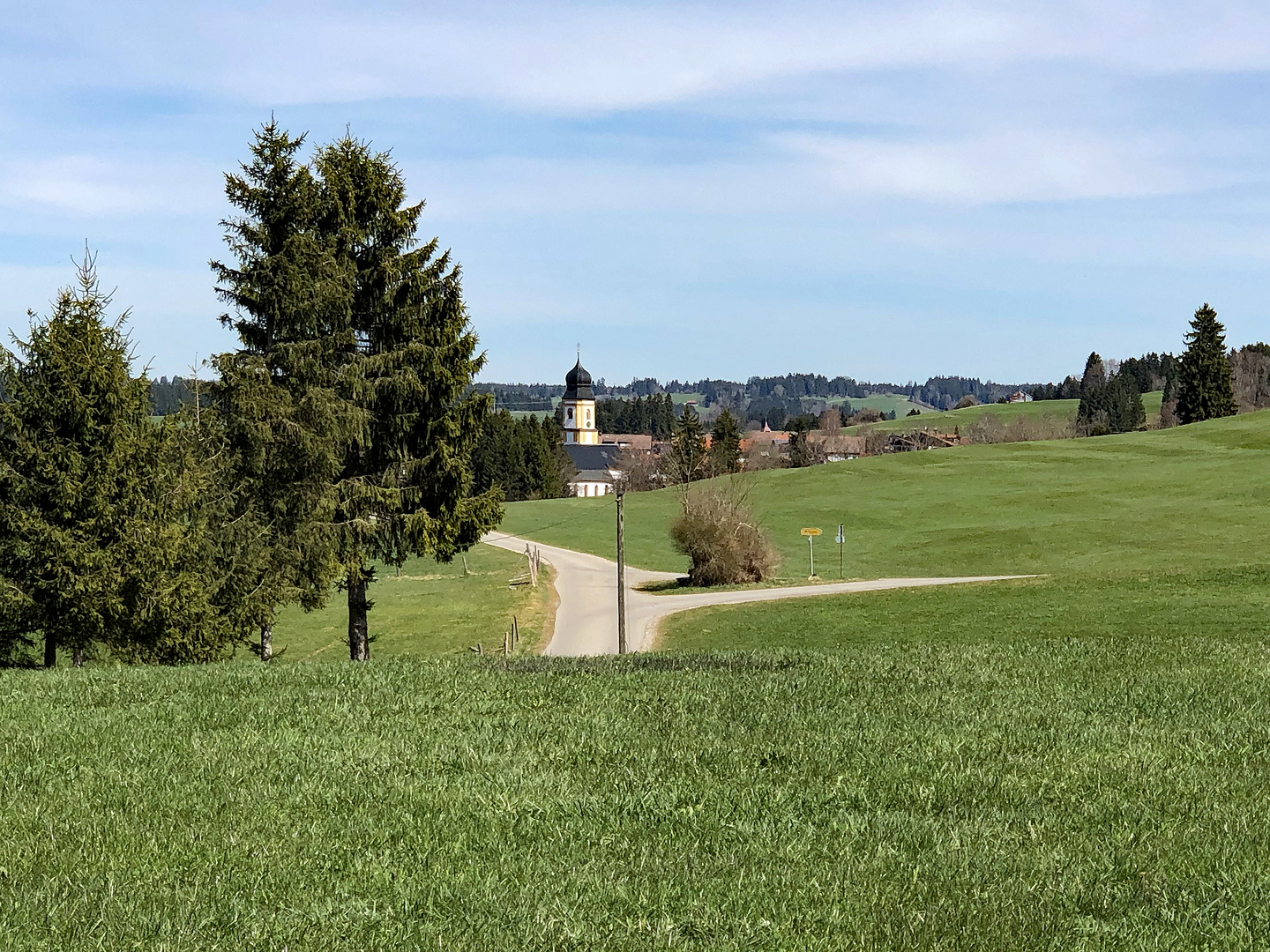 Eine Landschaft wie gemalt