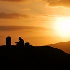 Eine letzte Zigarre vor Sonnenuntergang