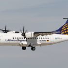 ...eine Lufthansa Regional Maschine