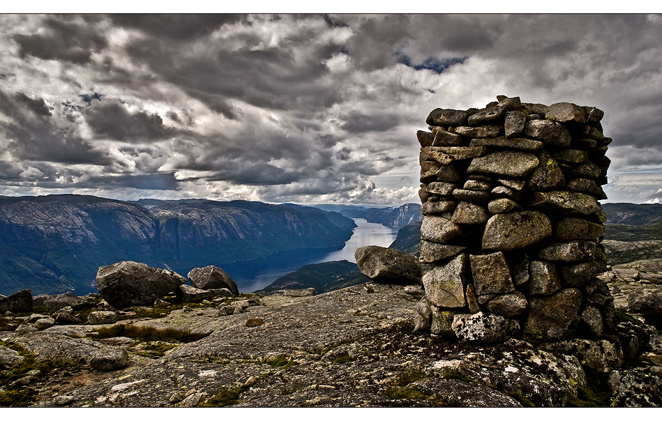 eine Lysefjordperspektive