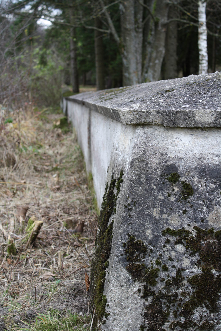 Eine Mauer...