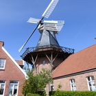 Eine Mühle an Dollard bei der Emsmündung