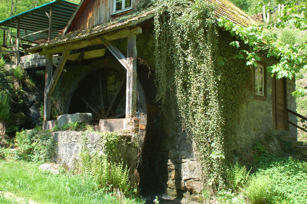 Eine Mühle im Mühlendorf Ottenhöfen by Holly P. 