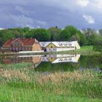 Eine Museumsanlage in Dorf Møllegård ; Jütland / Dänemark (Brønderslev Kommune.)