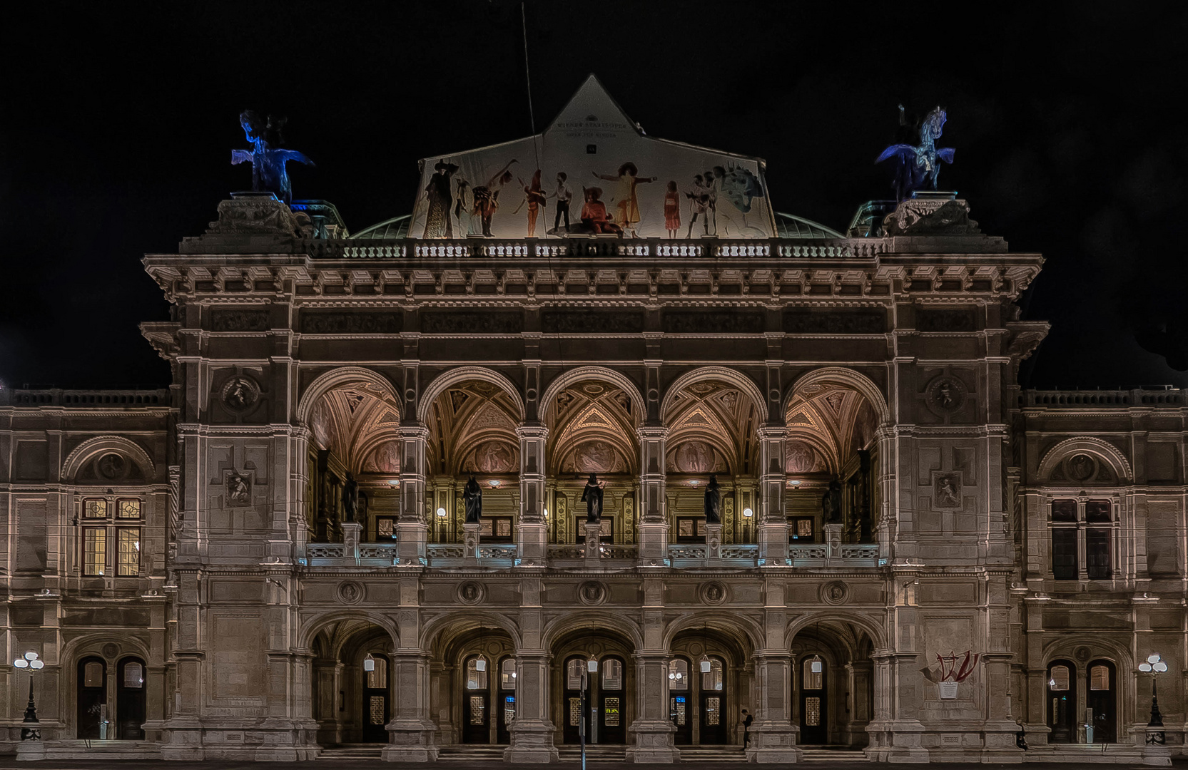 Eine Nacht an der Oper