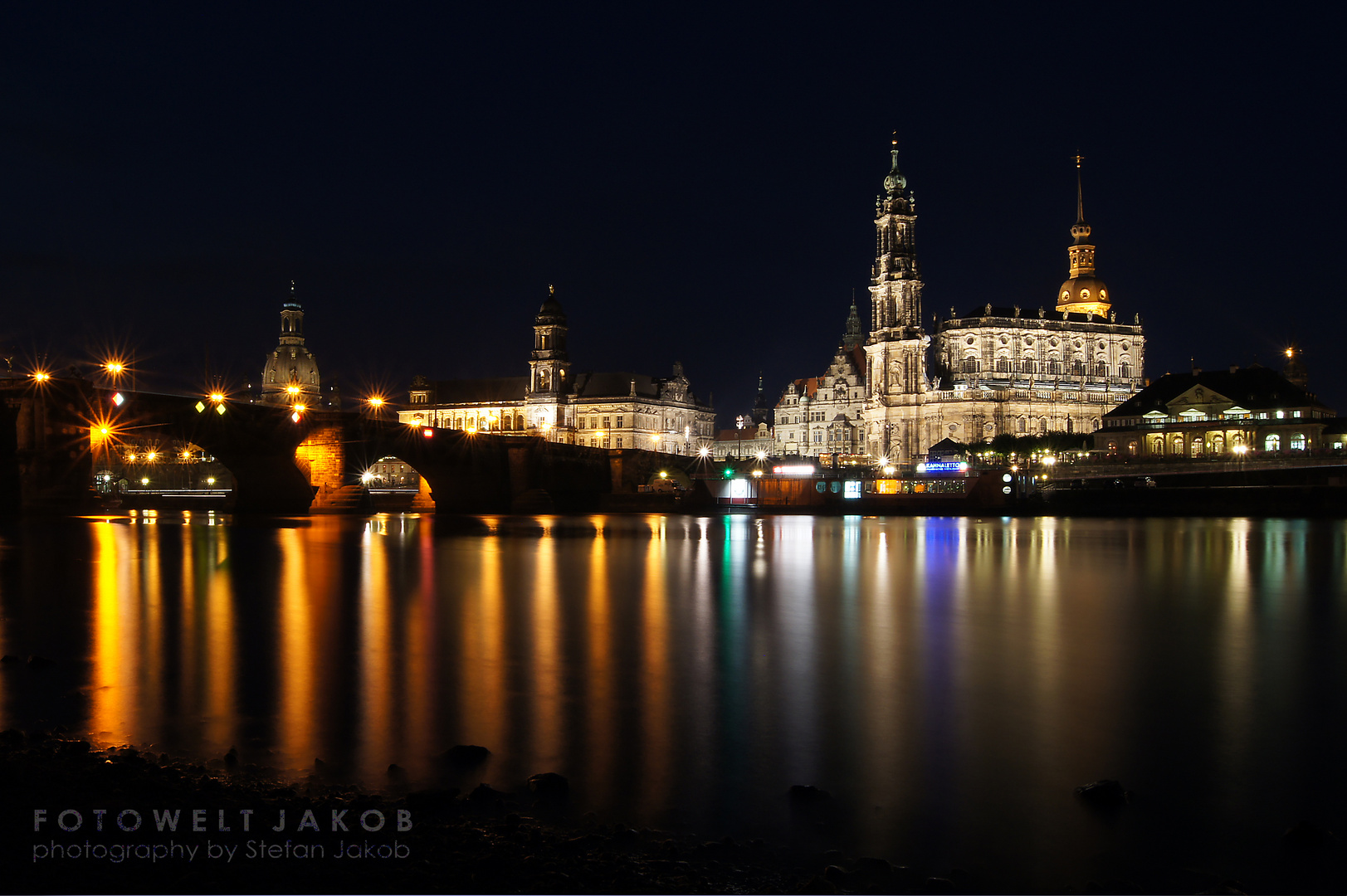 eine Nacht in Dresden